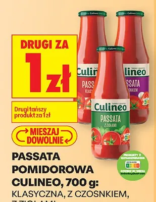 Passata pomidorowa z ziołami DRUGA ZA 1 ZŁ promocja w Biedronka