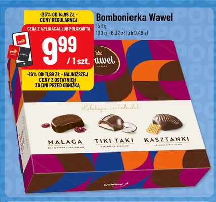 Bombonierka Wawel promocja w POLOmarket