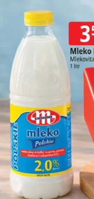 Mleko polskie 2% promocja w Leclerc