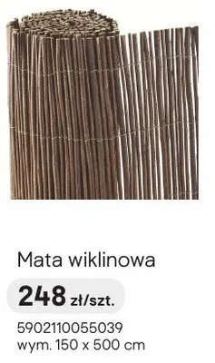 Mata wiklinowa promocja w Castorama