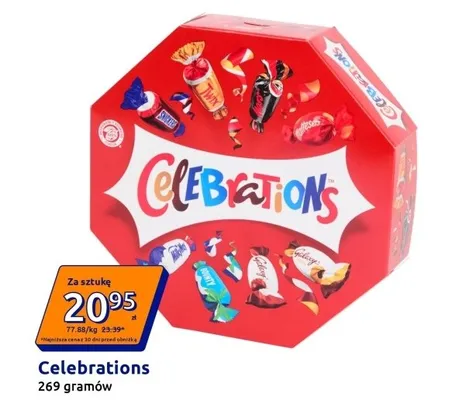 Praliny Celebrations promocja w Action