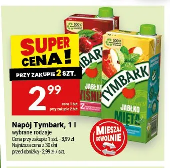 Napój Tymbark promocja w Twój Market