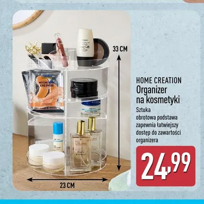 Organizer na kosmetyki Home Creation promocja w Aldi