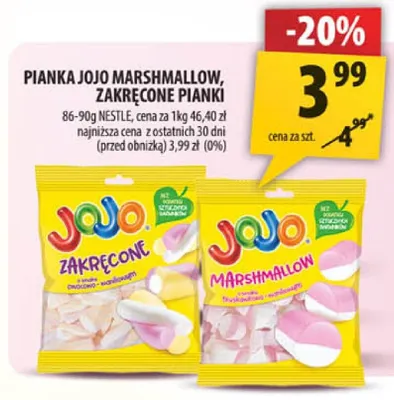 Pianka Marshmallow promocja w Arhelan
