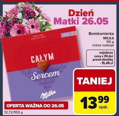 Bombonierka MILKA promocja w Globi
