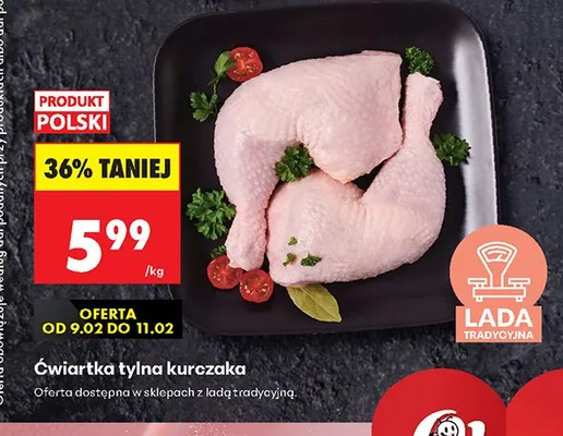 Ćwiartka tylna kurczaka promocja w Biedronka