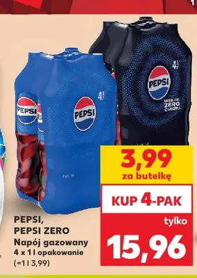 Napój gazowany Pepsi 4-pak promocja w Kaufland