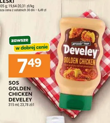 Sos Golden Chicken Develey promocja w Stokrotka