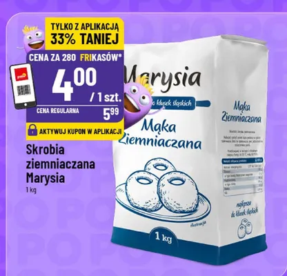 Mąka skrobia ziemniaczana promocja w POLOmarket