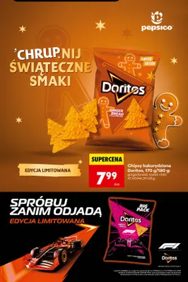 Chipsy kukurydziane Doritos sweet chilli promocja w Biedronka