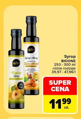 Syrop Bioone promocja w Carrefour