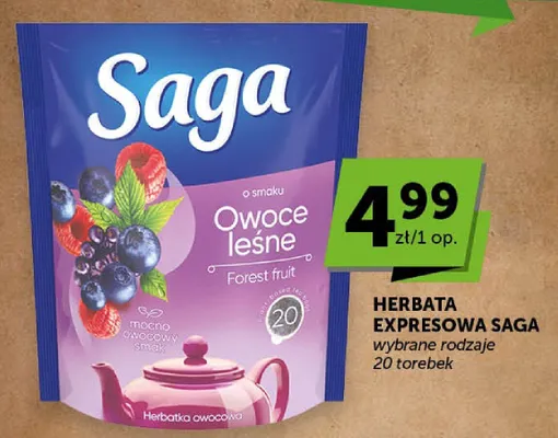 Herbata ekspresowa wybrane rodzaje promocja w Euro Sklep