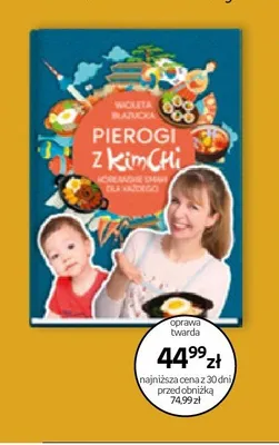 Książka Pierogi z kimchi Koreańskie smaki dla każdego Wioleta Błazucka promocja w Empik