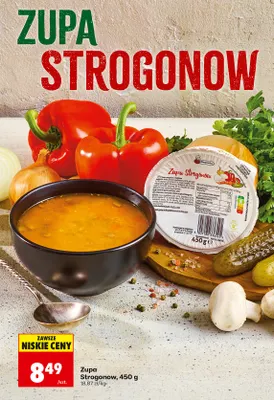 Zupa Strogonow Biedronka promocja w Biedronka