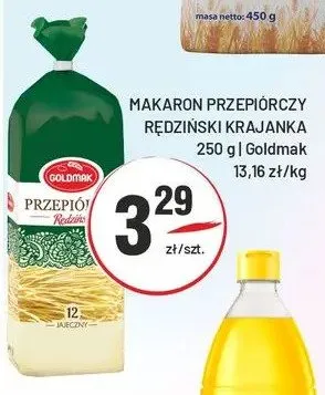 Makaron przepiórczy Rędziński krajanka Goldmak promocja w Sedal