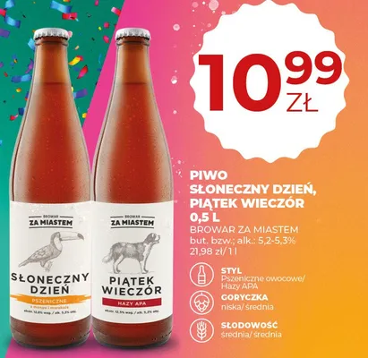 Piwo promocja w Duży Ben