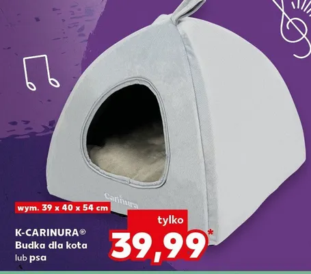 Budka dla kota lub psa 39x40x54 cm promocja w Kaufland