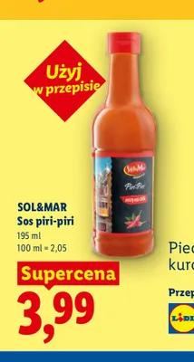 Sos piri-piri Sol&Mar promocja w Lidl