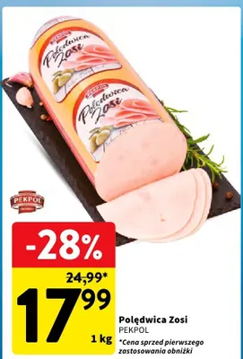 Polędwica Zosi promocja w Intermarche