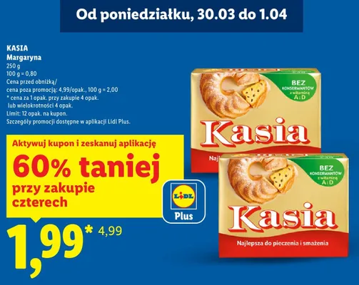 Margaryna promocja w Lidl