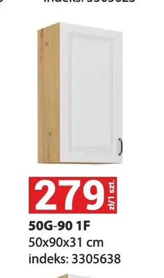 Szafka kuchenna wisząca 50 g-90 1F promocja w Merkury Market