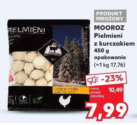 Pielmieni z kurczakiem promocja w Kaufland