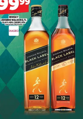 Whisky Johnnie Walker Black Label promocja w TOPAZ