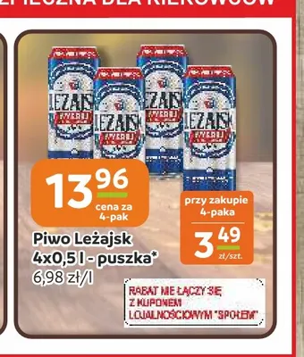 Piwo Leżajsk 4-pak promocja w Społem Częstochowa