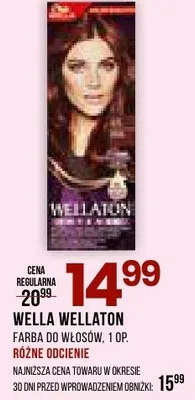 Farba do włosów Wella Wellaton 1 op różne odcienie promocja w Drogerie Natura