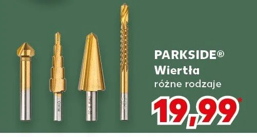 Wiertła, różne rodzaje promocja w Kaufland