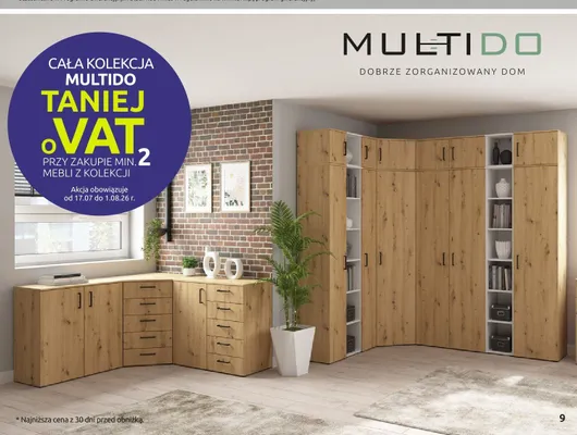 Meble z kolekcji Multido promocja w Black Red White