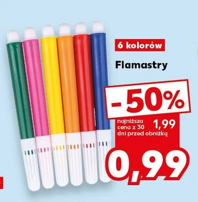 Flamastry promocja w Kaufland