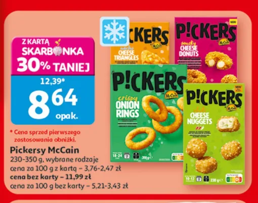 Przekąski McCain Pickers Smoky Cheese Donuts promocja w Auchan