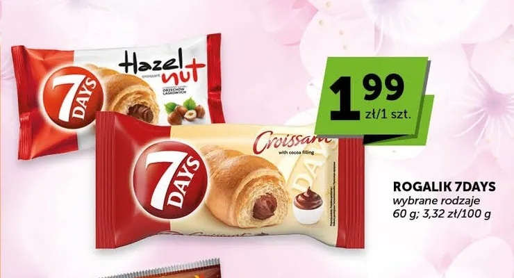 Rogalik 7Days Hazelnut promocja w Groszek
