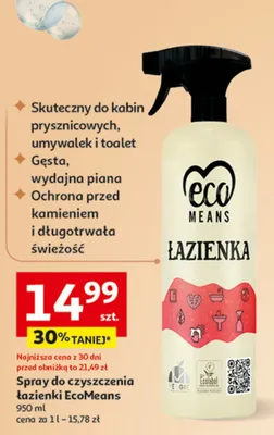 Spray do czyszczenia łazienki promocja w Auchan