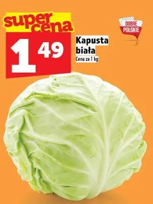 Kapusta biała promocja w TOPAZ