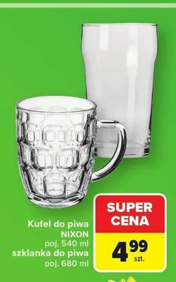 Szklanka do piwa poj. 680ml promocja w Carrefour Market