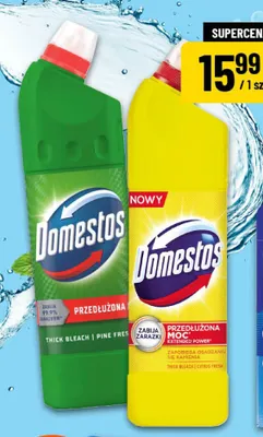 Płyn do toalet Domestos Pine Fresh promocja w POLOmarket