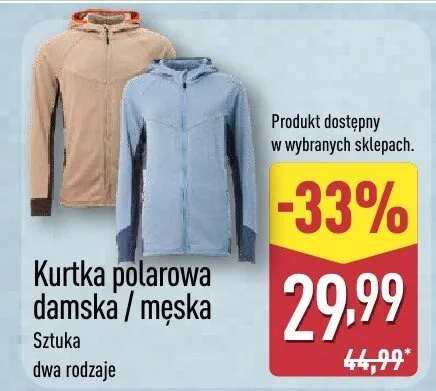 Kurtka polarowa damska UP2FASHION promocja w Aldi