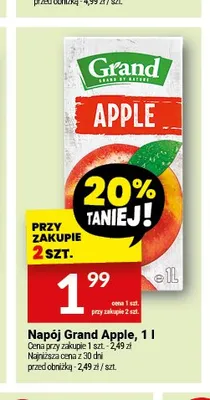 Napój Grand Apple promocja w Twój Market