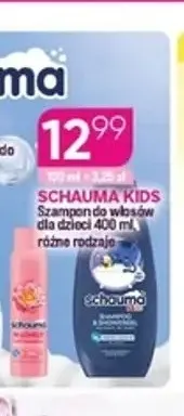 Szampon do włosów dla dzieci Schauma Kids promocja w Drogerie Koliber