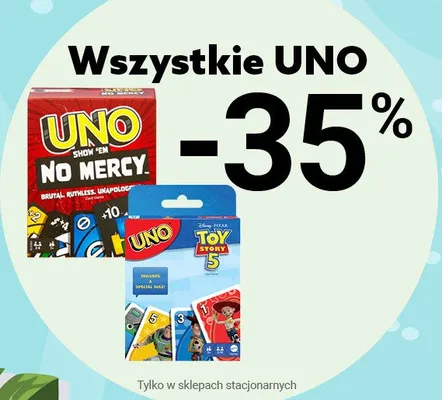Karty do gry UNO promocja w Smyk