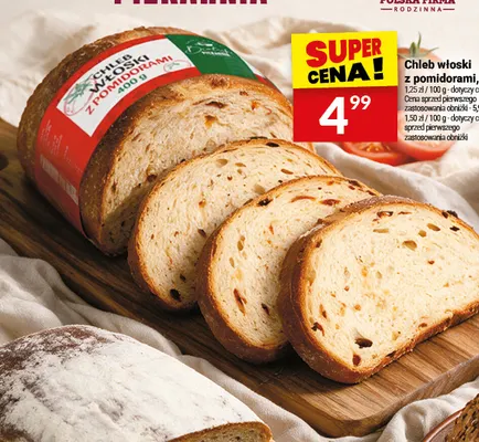 Chleb włoski z pomidorami Białecki promocja w Twój Market