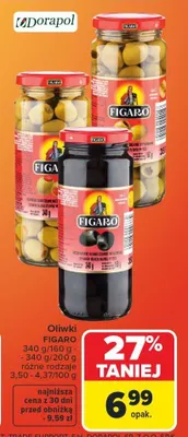 Oliwki Figaro różne rodzaje promocja w Carrefour