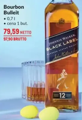 Bourbon Bulleit promocja w Makro