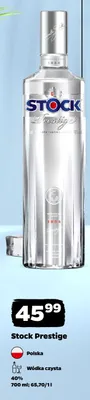 Wódka czysta Stock Prestige promocja w Netto