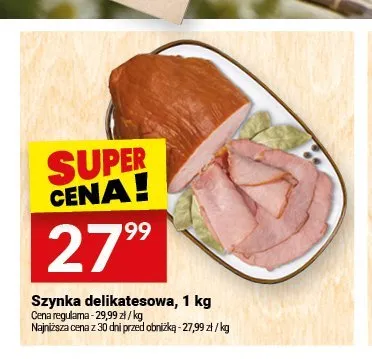 Szynka delikatesowa Białecki Wędzarnia promocja w Twój Market