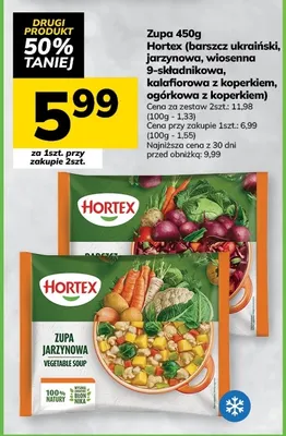 Zupa kalafiorowa z koperkiem Hortex promocja w Hitpol