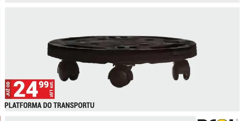 Platforma do transportu promocja w Merkury Market