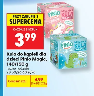 Kula do kąpieli dla dzieci Pinio Magic promocja w Biedronka